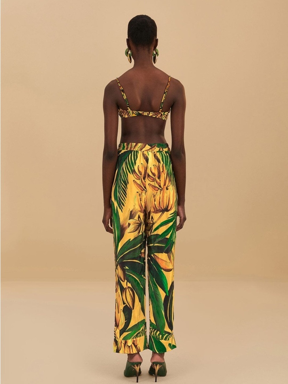 Farm Rio: Yellow Bananart Pajama Pants - Picture 2 of 12